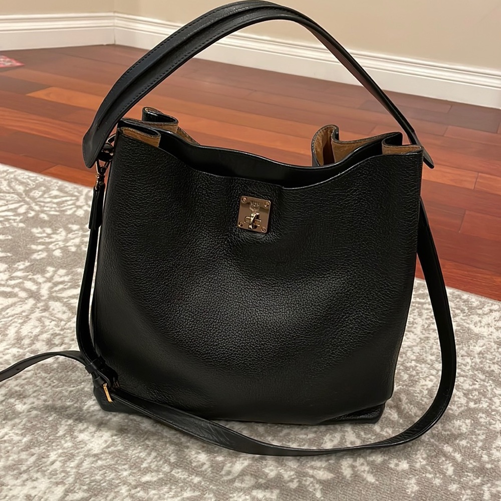 Authentic Black MCM Handbag